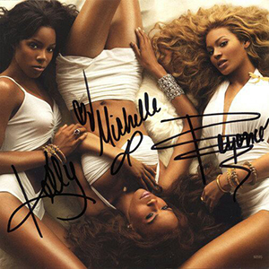 autographed photo of Destiny's Child