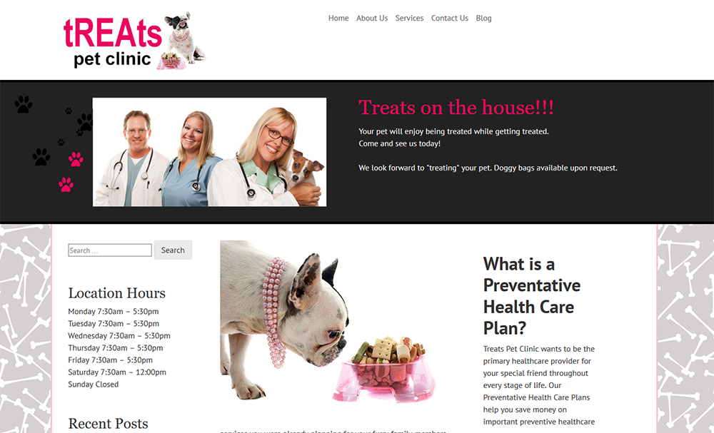 treats pet clinic